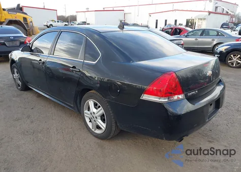 2013 Chevrolet Impala Police from USA, damaged, VIN 2G1WD5E34D1249256